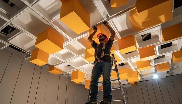 False Ceiling & Light Partitions Installation