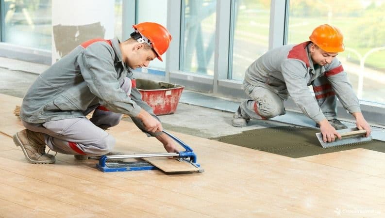 Floor & Wall Tiling Works